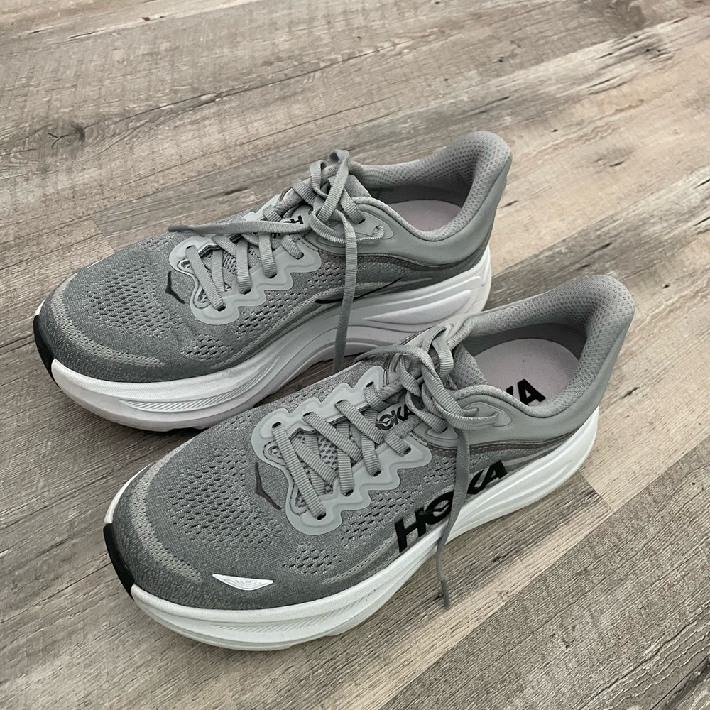 Hoka Women's Gray Athletic Shoes